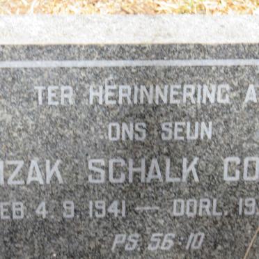 COHEN Izak Schalk 1941-19??