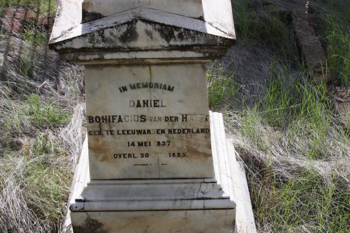 HAER Daniel Bonifacius, van der 1837-1885 