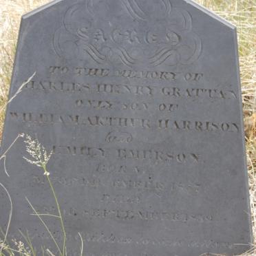 HARRISON Charles Henry Grattan 1857-1859