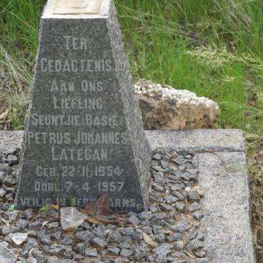 LATEGAN Petrus Johannes 1954-1957