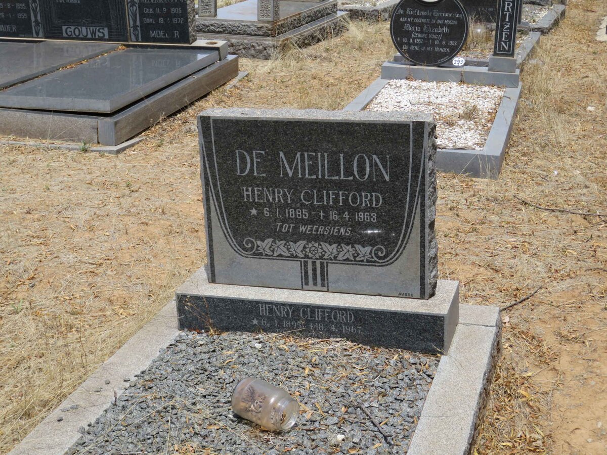 MEILLON Henry Clifford, de 1895-1963