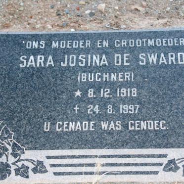 SWARDT Sara Josina, de nee BUCHNER 1918-1997
