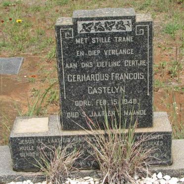 CASTELYN Gerhardus Francois -1948