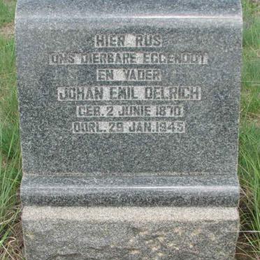 DELRICH Johan Emil 1870-1945