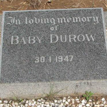 DUROW Baby 1947-1947