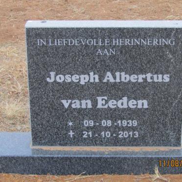 EEDEN Joseph Albertus, van 1939-2013