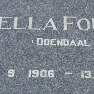 FOURIE Sella nee ODENDAAL 1906-1971