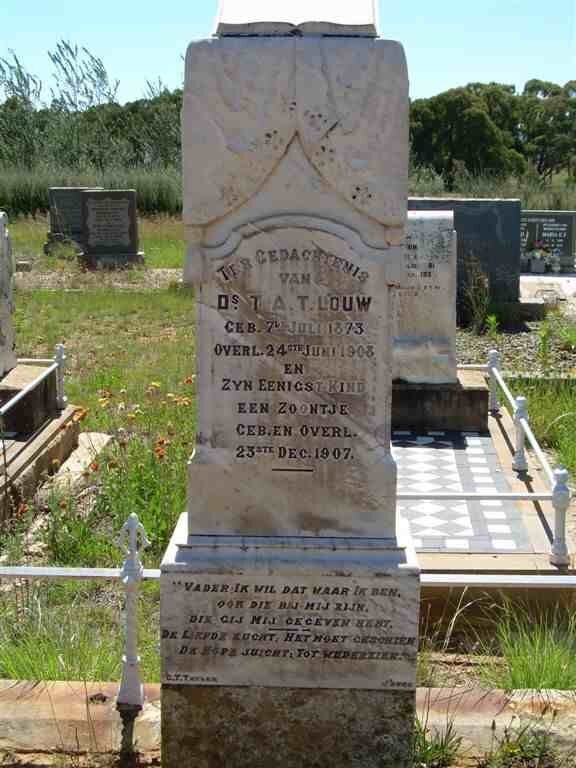 LOUW T.A.T. 1873-1908 :: LOUW 1907-1907