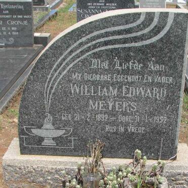 MEYERS William Edward 1892-1952