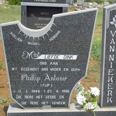 NIEKERK Phillip Antonie, van 1946-1996