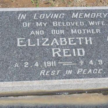 REID Elizabeth C. 1911-1974