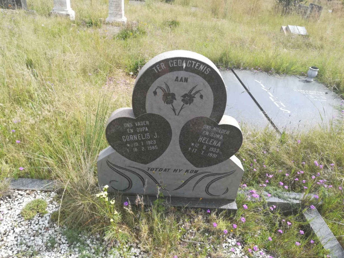 ? Cornelis J. 1923-1985 &amp; Helena 1933-1991