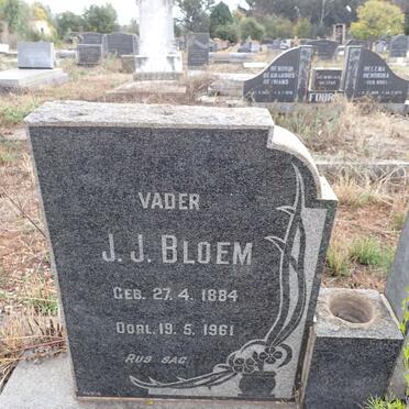BLOEM J.J. 1884-1961