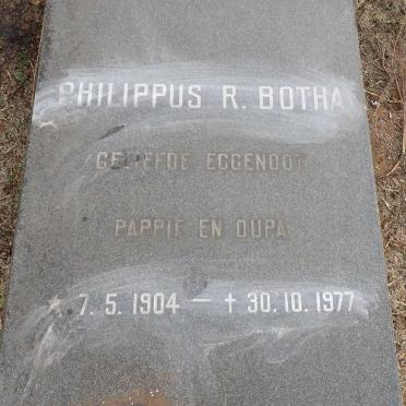 BOTHA Philippus R. 1904-1977