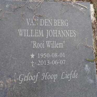 BERG Willem Johannes, van den 1950-2013