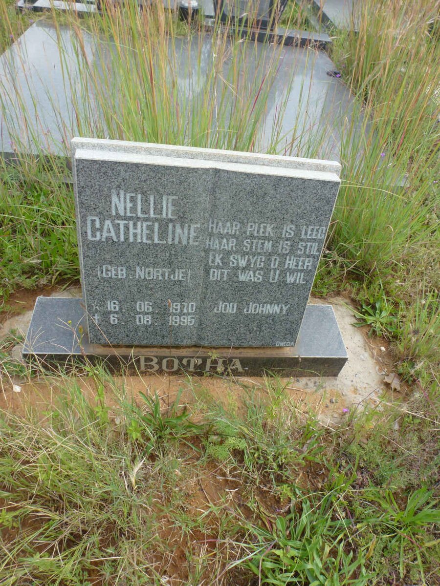 BOTHA Nellie Catheline nee NORTJE 1970-1995