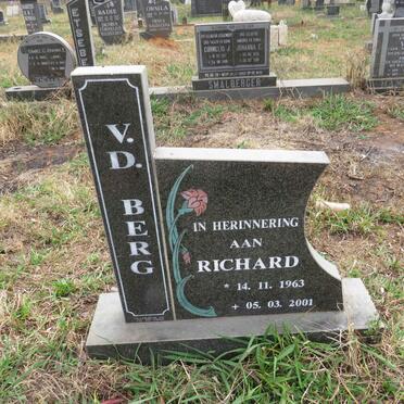 BERG Richard, v.d. 1963-2001