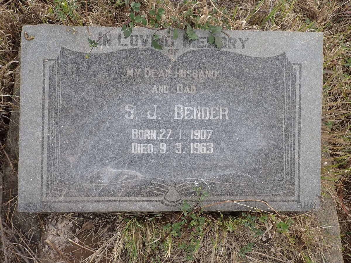 BENDER S.J. 1907-1963