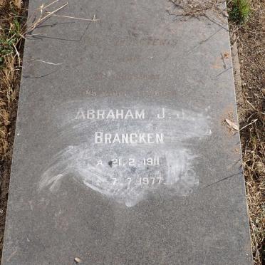 BRANCKEN Abraham J.J. 1911-1977