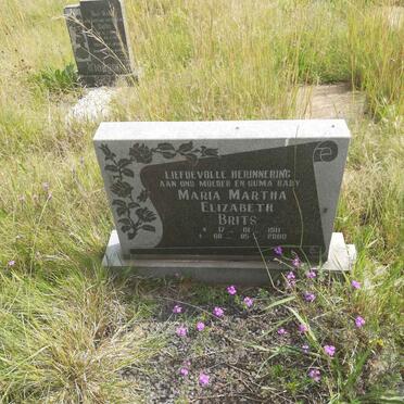 BRITS Maria Martha Elizabeth 1911-2000