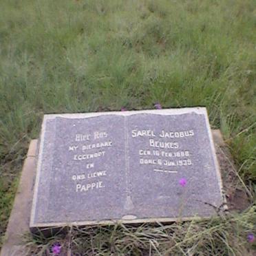 BEUKES Sarel Jacobus 1888-1939