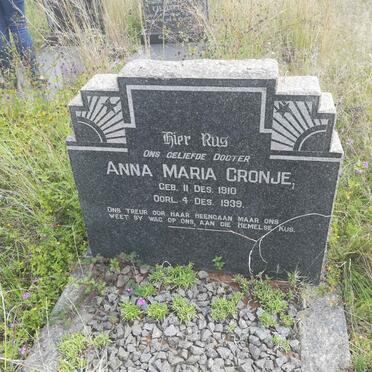 CRONJE Anna Maria 1910-1939