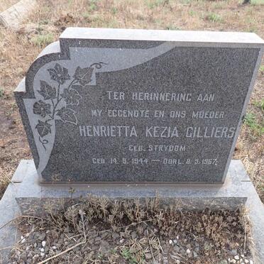 CILLIERS Henrietta Kezia nee STRYDOM 1944-1967