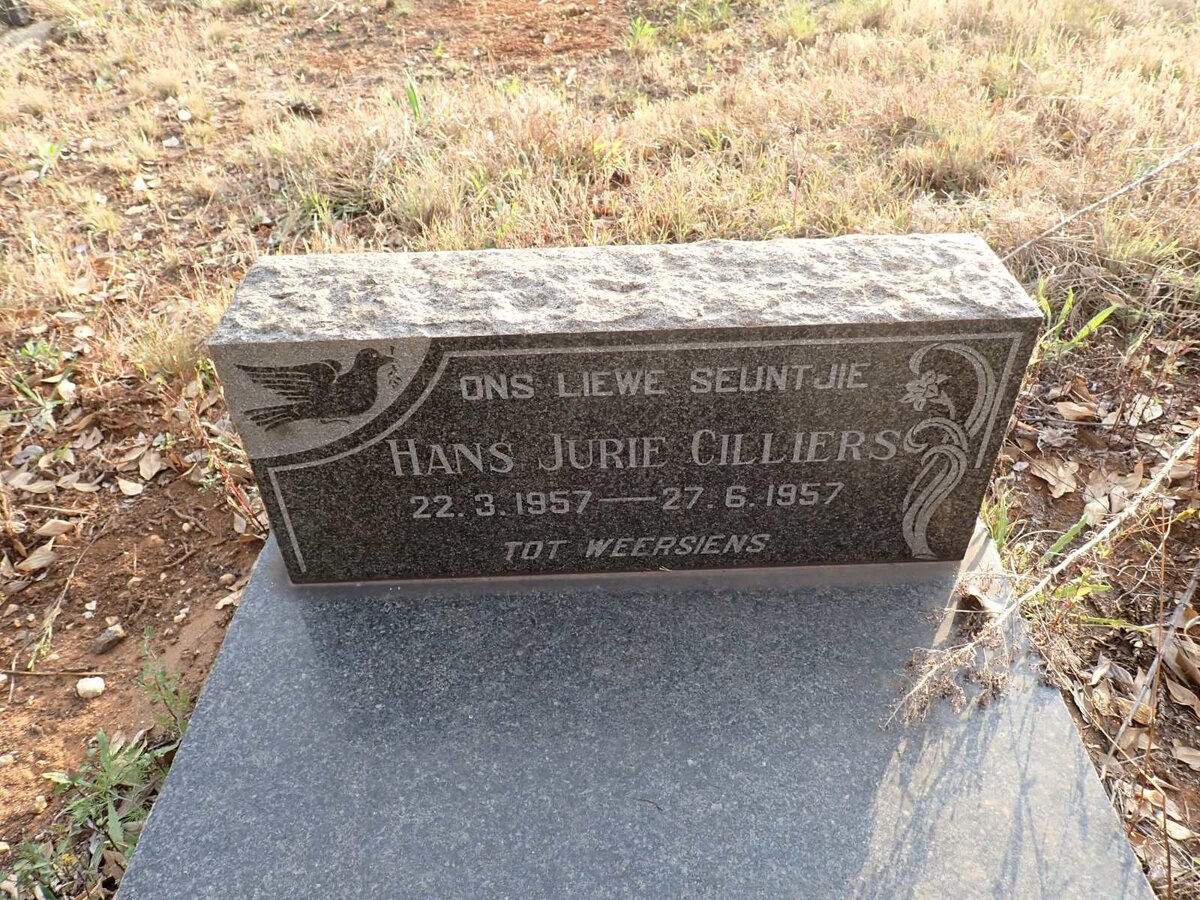 CILLIERS Hans Jurie 1957-1957