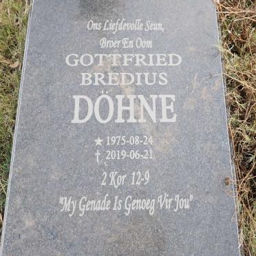DOHNE Gottfried Bredius 1975-2019