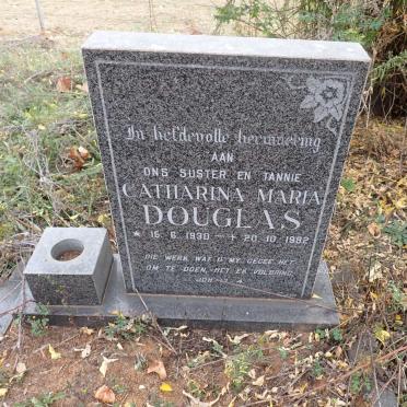 DOUGLAS Catharina Maria 1930-1982