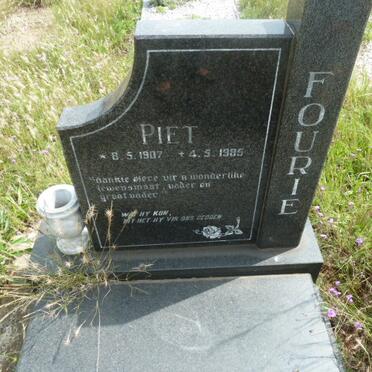 FOURIE Piet 1907-1985