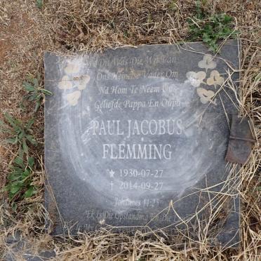 FLEMMING Paul Jacobus 1930-2014
