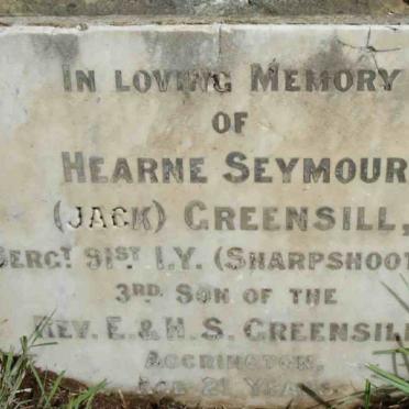 GREENSILL Hearne Seymour