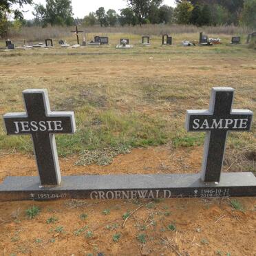 GROENEWALD Sampie 1946-2019 & Jessie 1951-