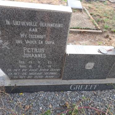 GREEFF Petrus Johannes 1927-1978 & Susanna Petronella 1937-19?_2
