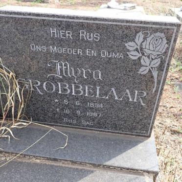 GROBBELAAR Myra 1894-1987