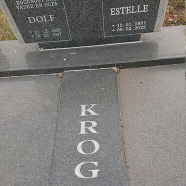 KROGMAN Dolf 1926-1997 & Estelle 1931-2022
