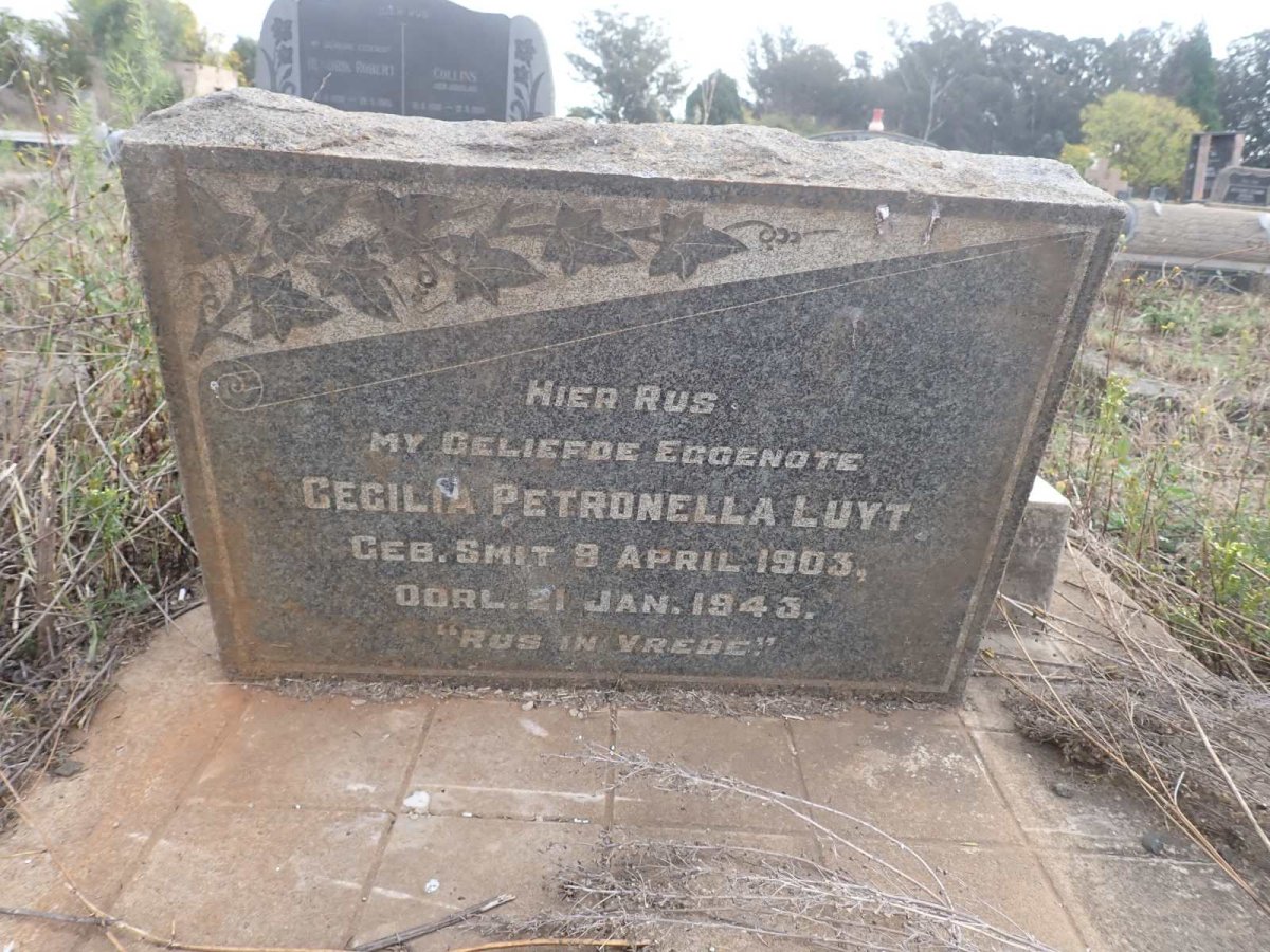 LUYT Cecilia Petronella 1903-1943