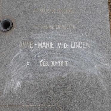 LINGEN Anne-Marie, v.d. nee DU TOIT 1948-1978 _2