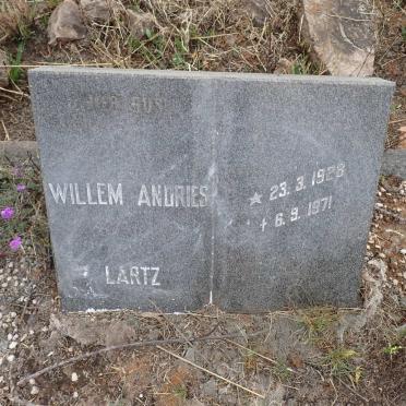 LARTZ Willem Andries 1928-1971