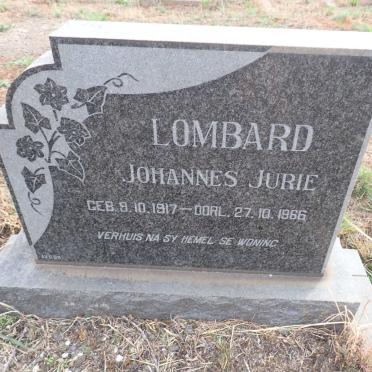 LOMBARD Johannes Jurie 1917-1966