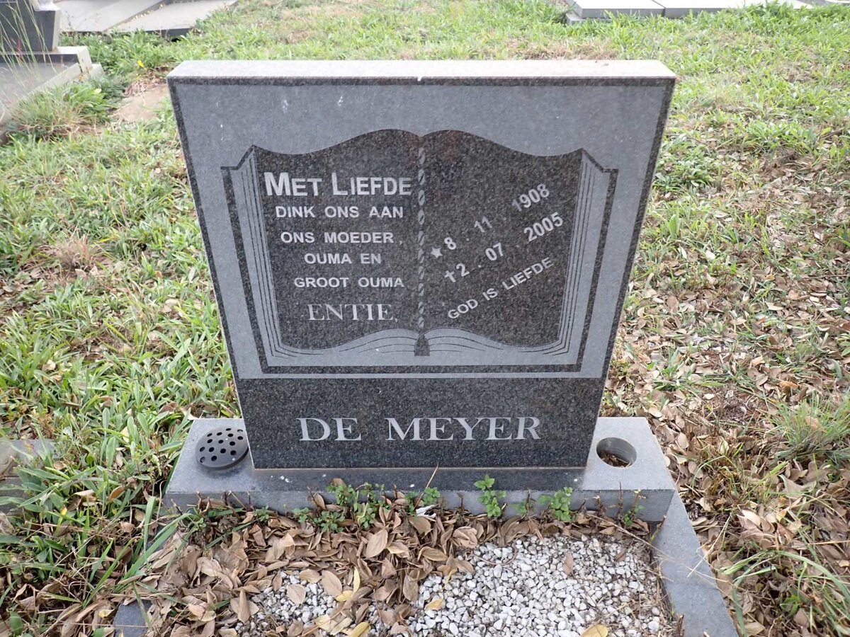 MEYER Entie, de 1908-2005