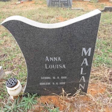 MALAN Anna Louisa 1908-1999