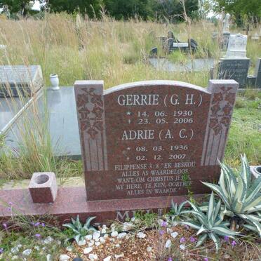 MULLER G.H. 1930-2006 &amp; A.C. 1936-2007