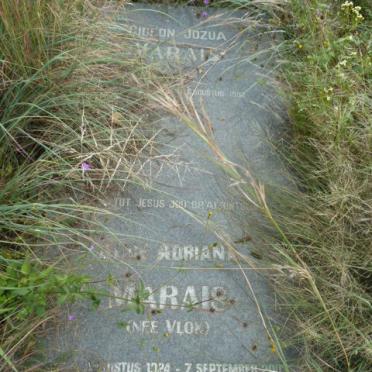 MARAIS Gideon Jozua &amp; Alice Adriana VLOK 1924-200?