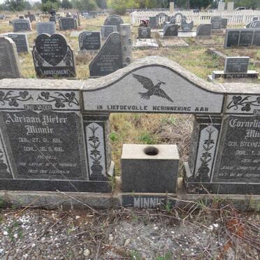 MINNIE Adriaan Pieter 1861-1939 & Cornelia Dorethea STEYN 186?-1948