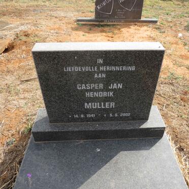 MULLER Casper Jan Hendrik 1941-2002