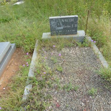 NAUDE Carolina E.M. 1907-1993