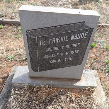 NAUDE Frikkie 1902-1976