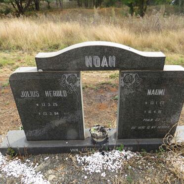 NOAH Julius Herold 1925-1984 & Naomi 1929-1981